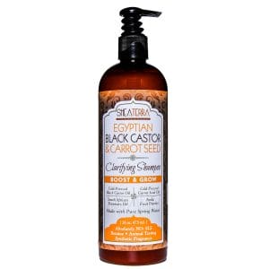 Egyptian Black Castor & Carrot Seed Natural Shampoo (For Hair Growth)