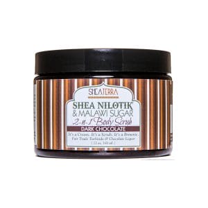 Shea Nilotik Body Scrub Chocolate