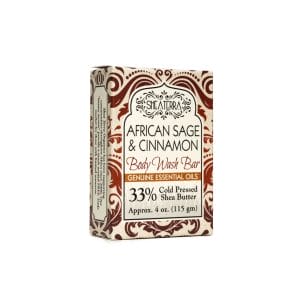 African Sage & Cinnamon Body Wash Bar