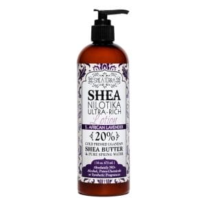 Shea Nilotika Ultra Rich Lotion (Lavender) Front