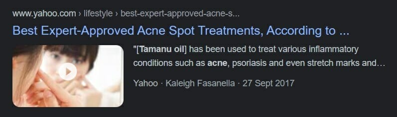Expert approves tamanu oil