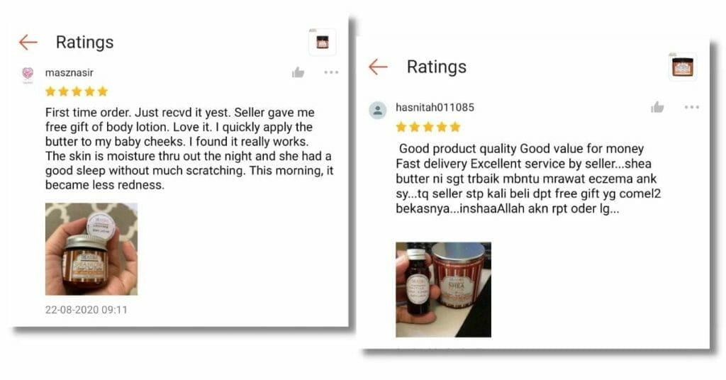 Shea butter heals eczema 1