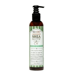 Shea Nilotica oil with vanilla and peppermint essential oil