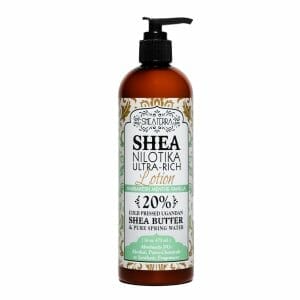 Shea Nilotica Body Lotion with Vanilla and peppermint essential oil