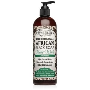 African Black Soap (Menthe) - Front