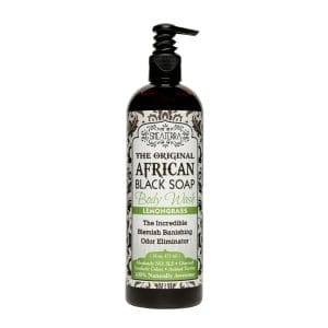 African Black Soap (Lemongrass) - Front